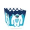 Big Dot of Happiness Yeti to Party - Party Mini Favor Boxes - Abominable Snowman Party or Birthday Party Treat Candy Boxes - Set of 12